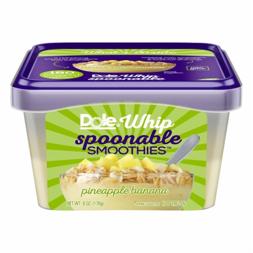 Dole® Whip Pineapple Banana Spoonable Smoothie Perspective: front
