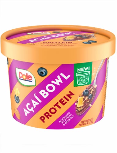 Dole® Protein Frozen Acai Bowl Perspective: front