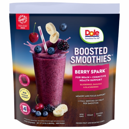 Dole® Boosted Blends Blueberry + Banana Protein Smoothie