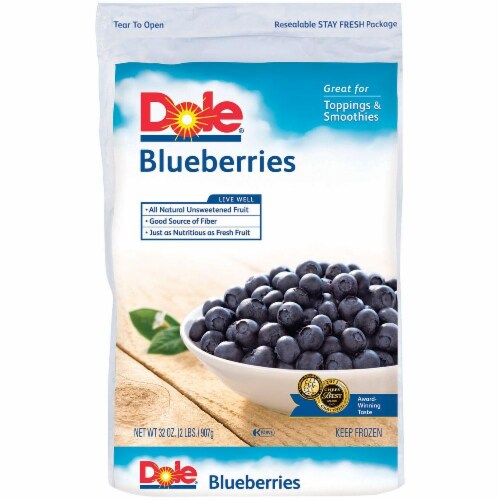 Dole frozen blueberries 32 oz kroger