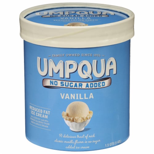 Umpqua Dairy Vanilla Ice Cream Perspective: front
