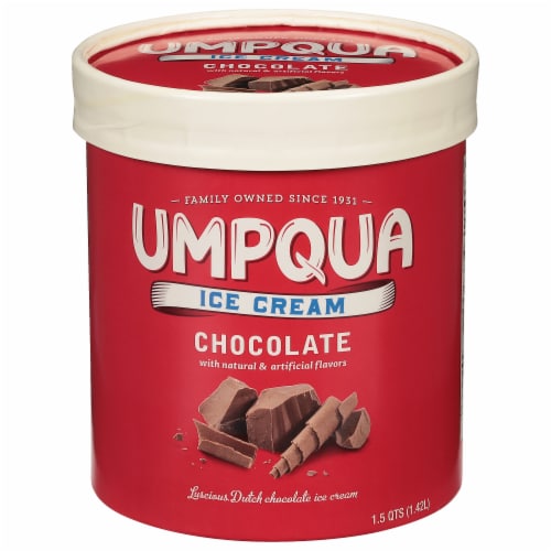 Umpqua Chocolate Ice Cream Tub Perspective: front