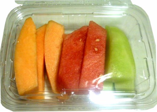 Melon Trio Spears Perspective: front