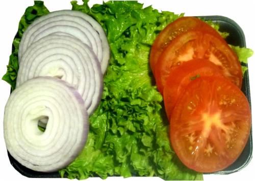 Hamburger Fixings Perspective: front