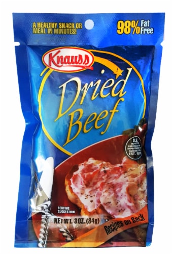 Knauss Dried Beef Perspective: front