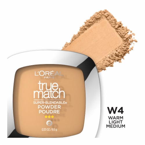 L'Oreal Paris True Match Pressed Powder Super Blendable Oil-Free W4 Perspective: front