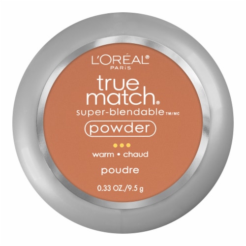 L'Oreal Paris True Match Super Blendable Oil-Free W8 Creme Cafe Pressed Powder Perspective: front