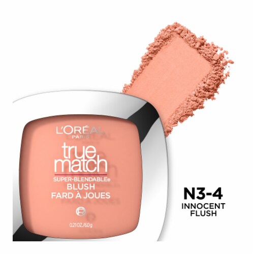L'Oreal Paris True Match Blush Super Blendable N3-4 Innocent Flush Perspective: front