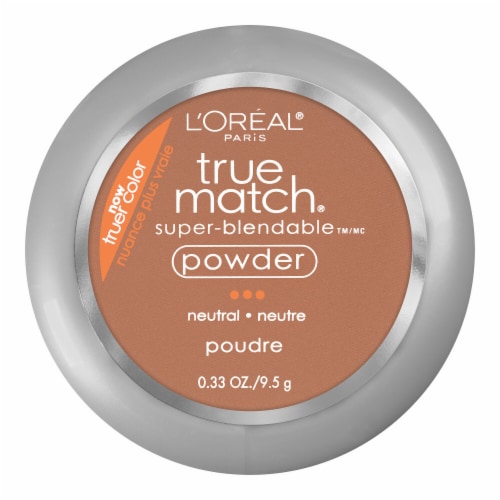 L'Oreal Paris True Match Super Blendable Oil-Free N8 Cappucino Pressed Powder Perspective: front