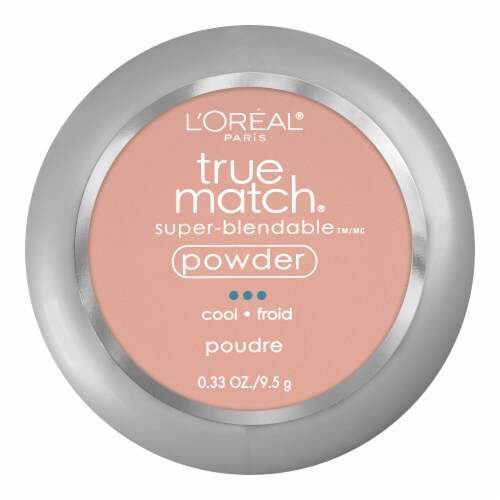 L'Oreal Paris True Match Super-Blendable Oil Free Makeup Powder Classic Beige Perspective: front