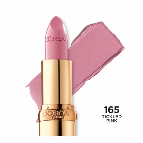 L'Oreal Paris Colour Riche 165 Tickled Pink Lipstick Perspective: front