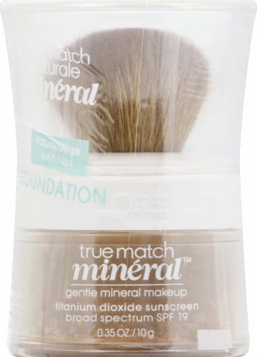 L'Oreal Paris True Match Natural Beige Gentle Mineral Makeup Perspective: front
