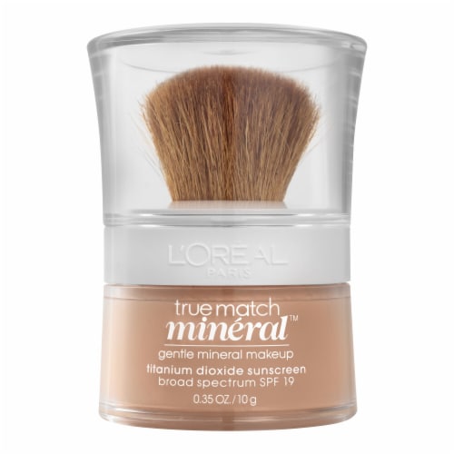 L'Oreal Paris True Match Mineral™ Buff Beige Powder Foundation SPF 19 Perspective: front