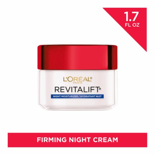 L'Oreal Paris Revitalift Night Face Moisturizer Anti-Wrinkle With Pro-Retinol & Centella Asiatica Perspective: front