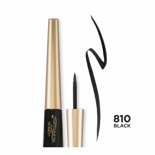 L'Oreal Paris Telescopic Precision Liquid Eyeliner 810 Black Perspective: front