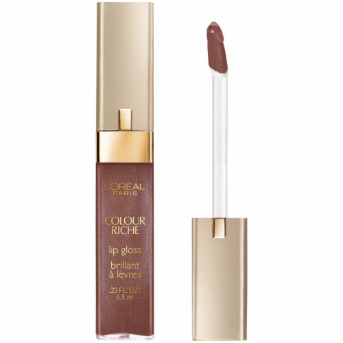 L'Oreal Paris Colour Riche Lip Gloss - Rich Brown Perspective: front