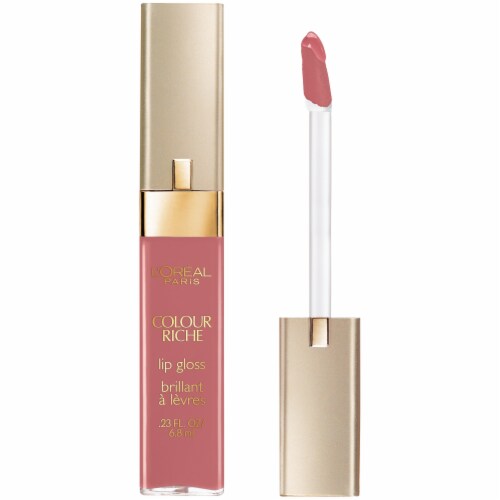 L'Oreal Paris Colour Riche Lip Gloss, Rich Pink Perspective: front