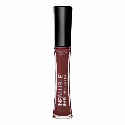 L'Oreal Paris Infallible 715 Raisin 8 HR Pro Lip Gloss Perspective: front