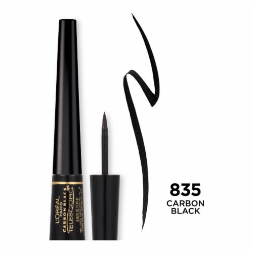 L'Oreal Paris Telescopic Precision Liquid Eyeliner 835 Carbon Black Perspective: front