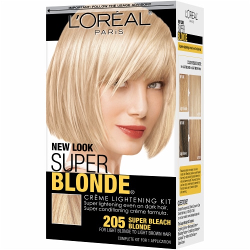 L'Oreal Paris Super Blonde 205 Light Brown Hair Color, 1 ct - Kroger