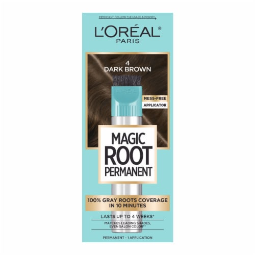 L'Oreal Paris Magic 4 Dark Brown Root Rescue 10 Minute Root Hair Coloring  Kit,  ct - Kroger