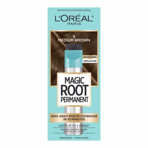 L'Oreal Paris Magic 5 Medium Brown Root Rescue 10 Minute Root Hair ...