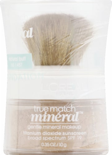 L'Oreal Paris True Match Natural Buff Gentle Mineral Makeup Perspective: front