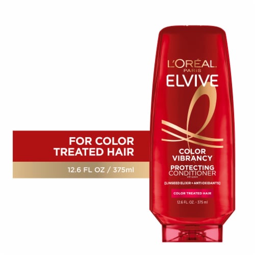 L'Oreal Paris Elvive Color Vibrancy Color Protecting Conditioner for Color Treated Hair Perspective: front