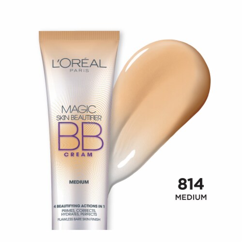 L'Oreal Paris Magic Skin Beautifier BB Cream 814 Medium Perspective: front