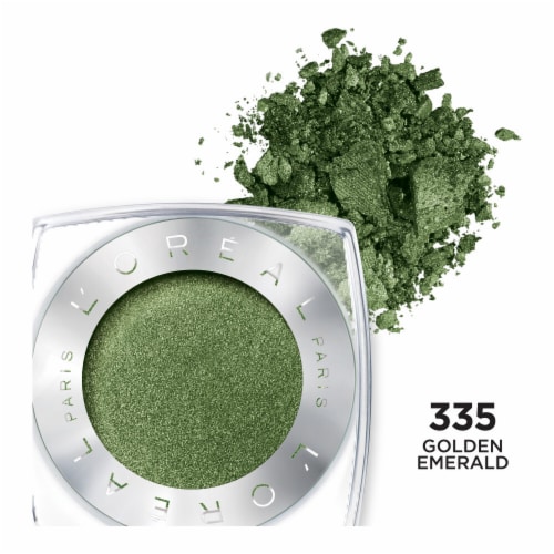 L'Oreal Paris Infallible Eye Shadow 24 Hour Waterproof 335 Golden Emerald Perspective: front