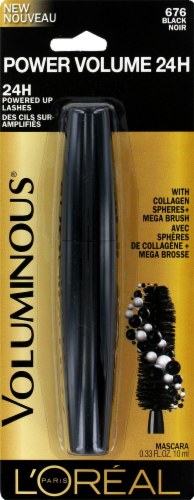 L'Oreal Paris Voluminous Power Volume Black Mascara Perspective: front