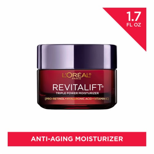 L'Oreal Paris Revitalift Triple Power Face Moisturizer Perspective: front