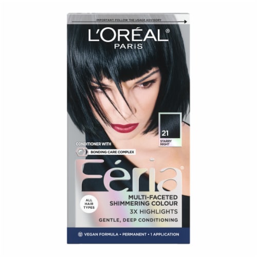 L Oreal Paris Feria Bright Black 21 Permanent Hair Color