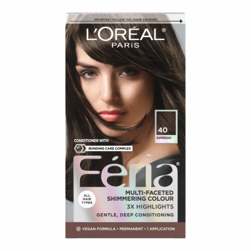 L'Oreal Paris Feria Permanent Hair Color 40 Espresso Perspective: front