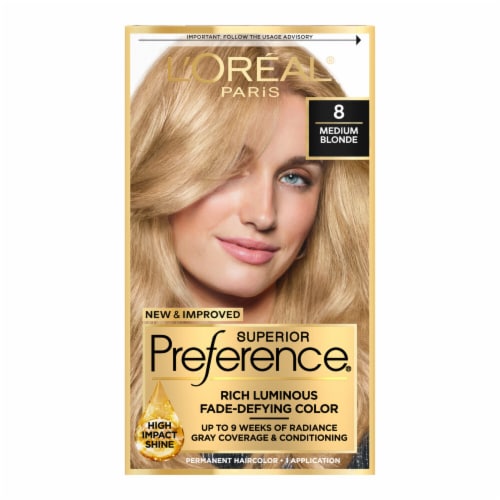 King Soopers L Oreal Paris Superior Preference Medium Blonde 8