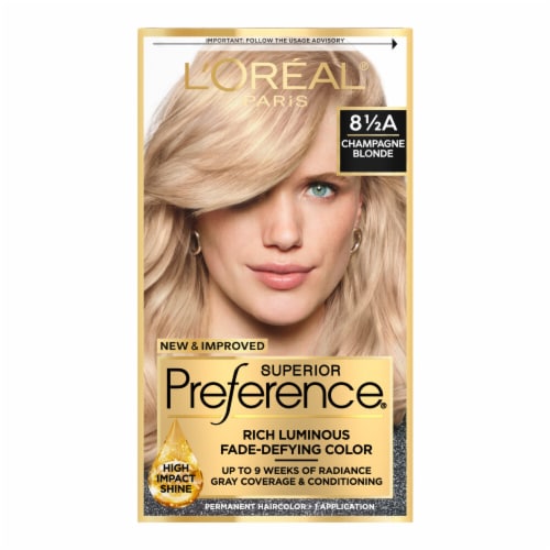 L Oreal Paris Preference 8 5a Champagne Blonde Hair Color 1 Ct Pick N Save