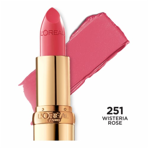 L'Oreal Paris Colour Riche Original Satin 251 Wisteria Rose Lipstick Perspective: front