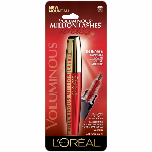 Let Hængsel Savvy L'Oréal Paris Voluminous Million Lashes Excess Washable Mascara Black, 1 ct  - City Market