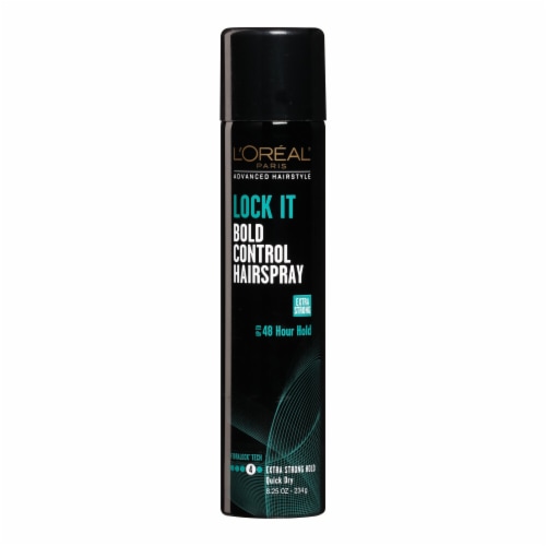 L'Oreal Paris Advanced Hairstyle LOCK IT Bold Control Hairspray Perspective: front