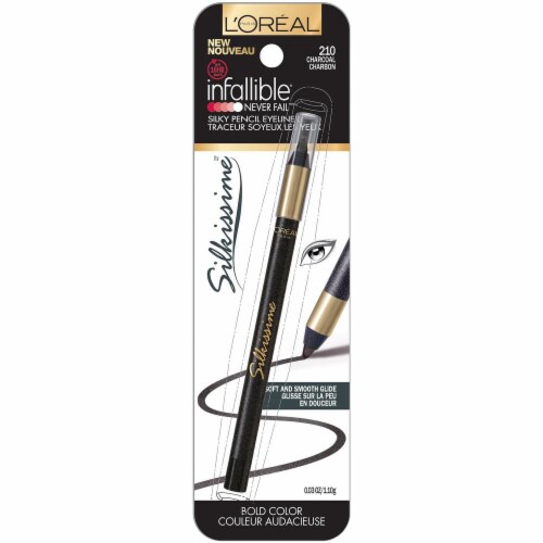 L'Oreal Paris Infallible Silkissime Charcoal Eyeliner Perspective: front