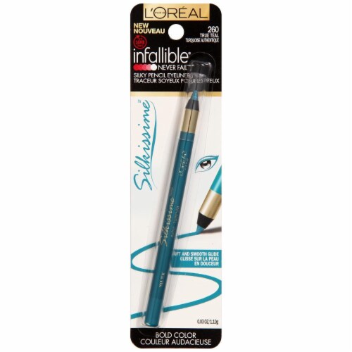 L'Oreal Paris Infallible Silkissime True Teal Eye Liner Perspective: front