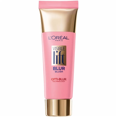 L'Oreal Visible Lift Blur Soft Peach Blush Perspective: front
