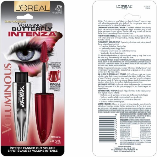 L'Oreal Paris Voluminous Butterfly Intenza Black Mascara Perspective: front