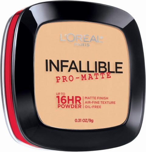 L'Oreal Paris Infallible Pro-Matte Nude Beige Powder Perspective: front