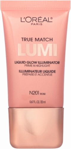 L'Oreal Paris True Match Lumi Rose Liquid Glow Illuminator Perspective: front