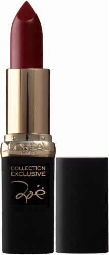 L'Oreal Paris Collection Exclusive Zoe's Red Lipstick Perspective: front