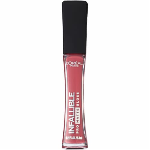L'Oreal Paris Infallible 314 Nude Allude Pro Matte Gloss Perspective: front