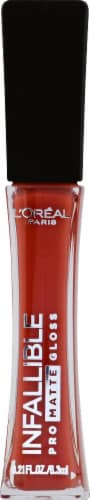 L'Oreal Paris Infallible Pro Matte 318 Bare Attraction Lip Gloss Perspective: front