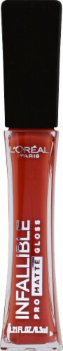 L'Oreal Paris Infallible Pro Matte 318 Bare Attraction Lip Gloss Perspective: front