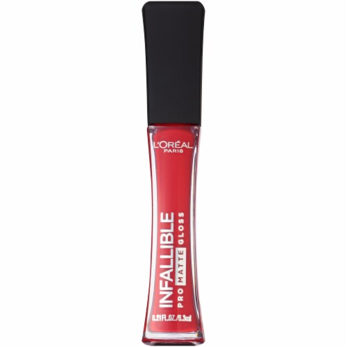 L'Oreal Paris Infallible Pro Matte Gloss - Shanghai Scarlett Perspective: front